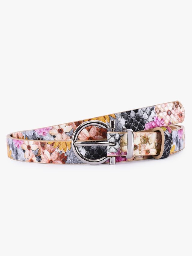 Buckleup Women's Belt | Model-Bublt2161 | Multicolour