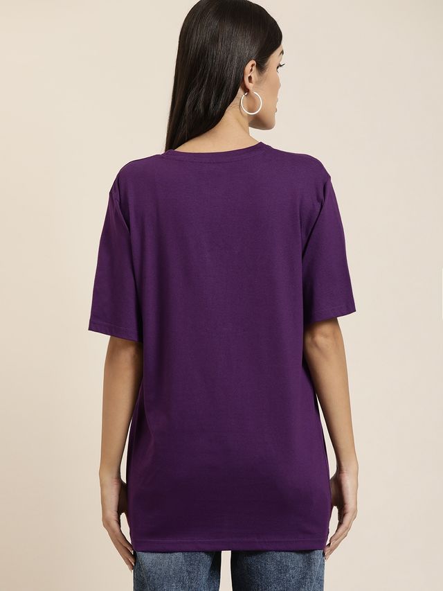 Dillinger Women's T-shirt | DLWOP001GRL | Grape Royal - XS