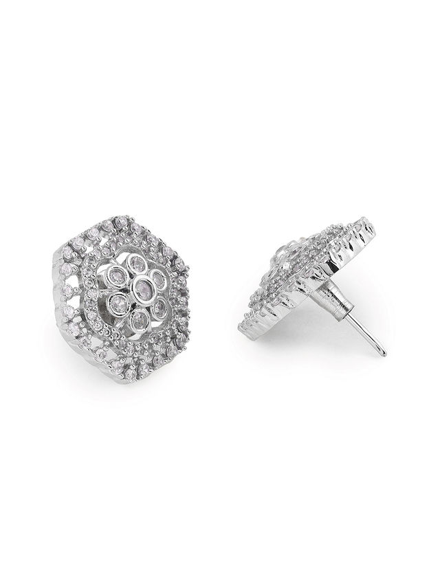 Priyaasi Fashion Gold Earrings