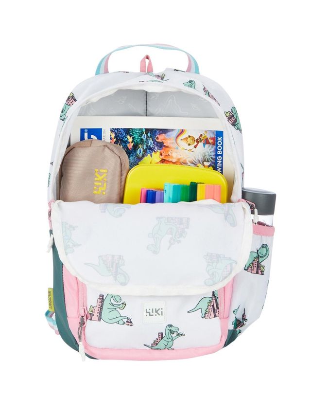 WIKI Champ 1 Dino Unisex Polyester School Bag - 11 L