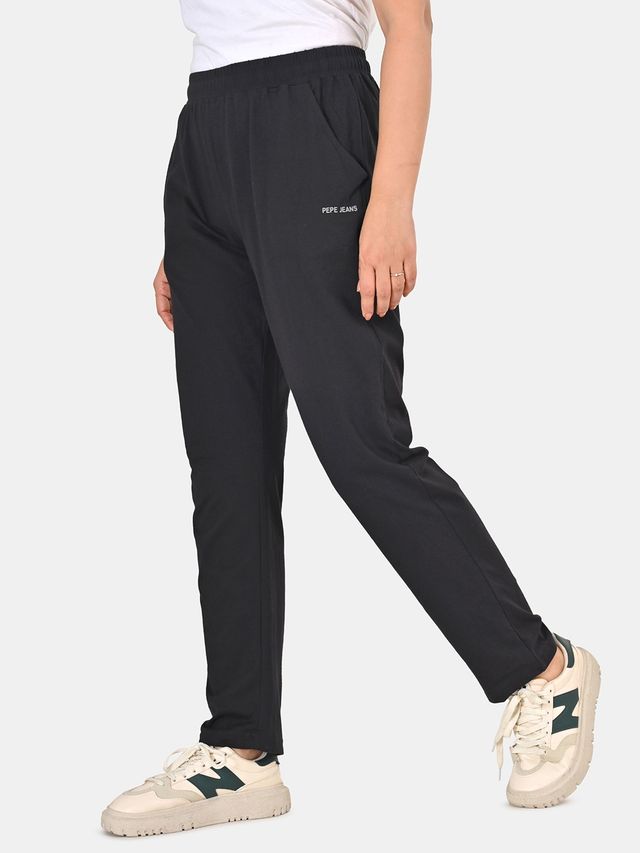 Pepe Jeans Women's Premium Track Pant Black - XL