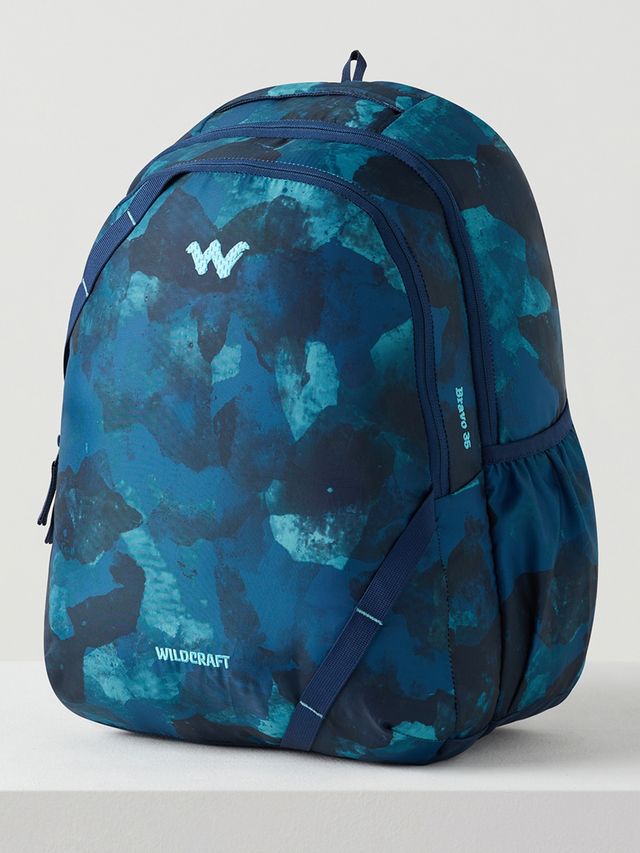 Wildcraft Unisex Polyester 35 L Backpack | Granite Blue