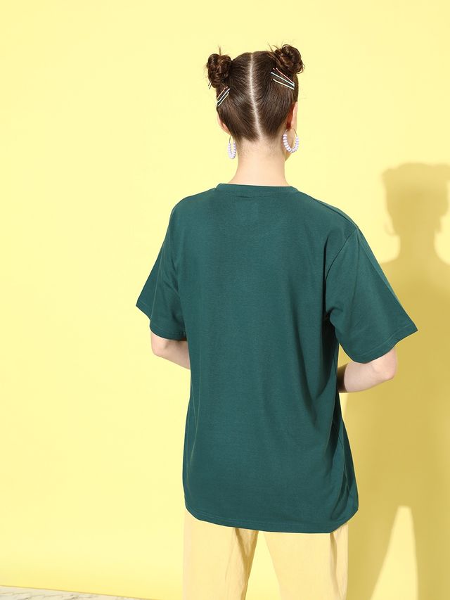 Dillinger Women's T-shirt | WMNCR265BSM | Green - L