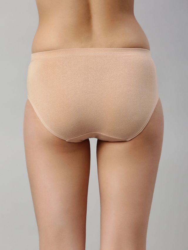 Enamor Women's CR17 Stretch Cotton Hipster Panty|Mid Waist|Antimicrobial | Assorted-S
