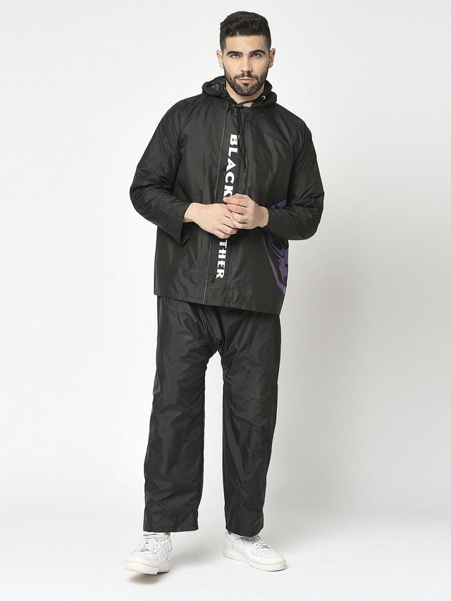 Citizen XXL Reversible Black Panther Raincoat