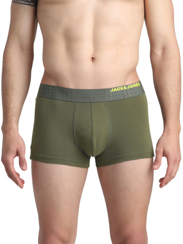 JACK & JONES Grant Trunk Olive Night & Wine - XL