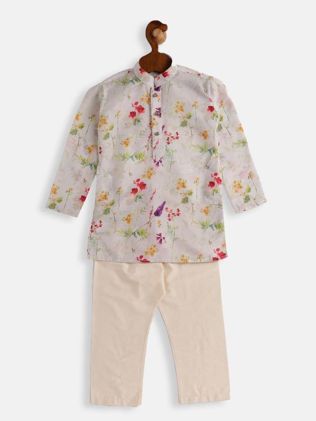 Vastramay Infant Kurta Pyjama Set and For Kids | Multicolour | 2 - 3 years