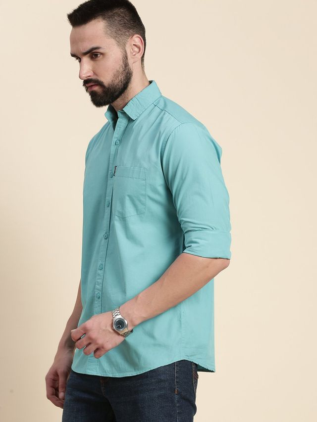 Dillinger Men's Shirt | DLMSRT001MAU | Maui Blue - M