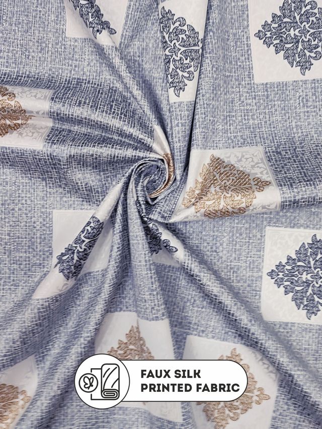 Bianca Polyester Eyelet Curtain - 7 ft