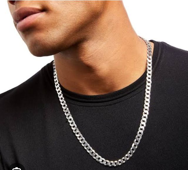 Men's Chain Silver - Buy at ₹209 Online | Instant Delivery - Zepto