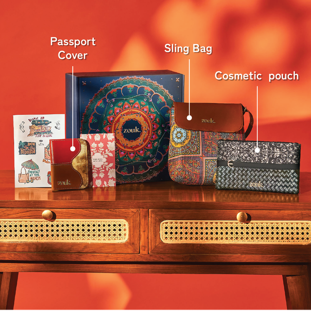 Buy Zouk Mandala Getaway Tapestry Gift Box for Women Online