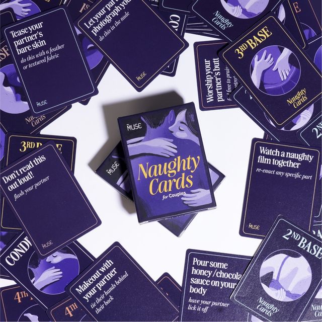 MyMuse Naughty Cards Adult Bedroom Game (Couples)