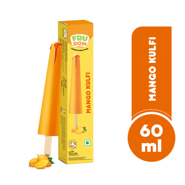 FruBon Mango Kulfi Ice Cream Stick 60 ml X 2 Combo