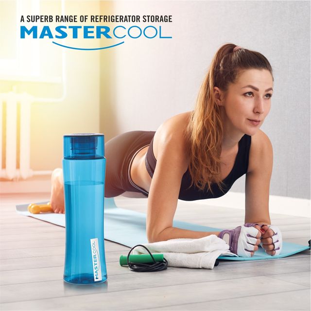 Mastercook Curve Pet Bottle 900 Ml Multi Colour