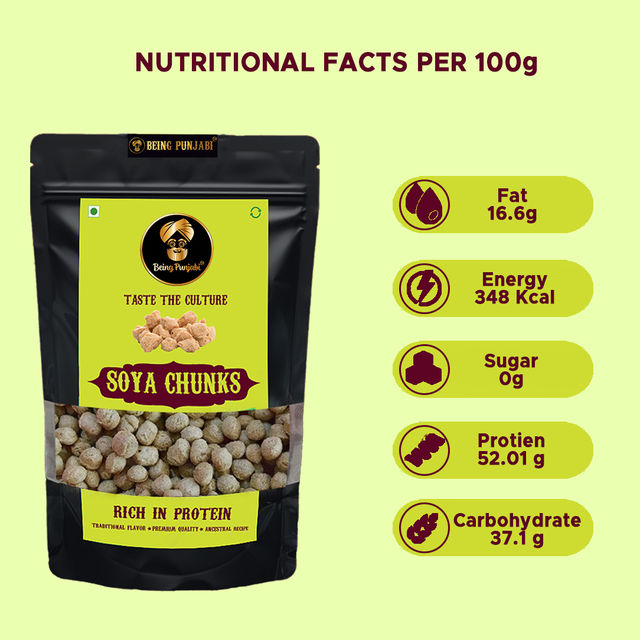 Being Punjabi Soya Chunks | Mini Chunks