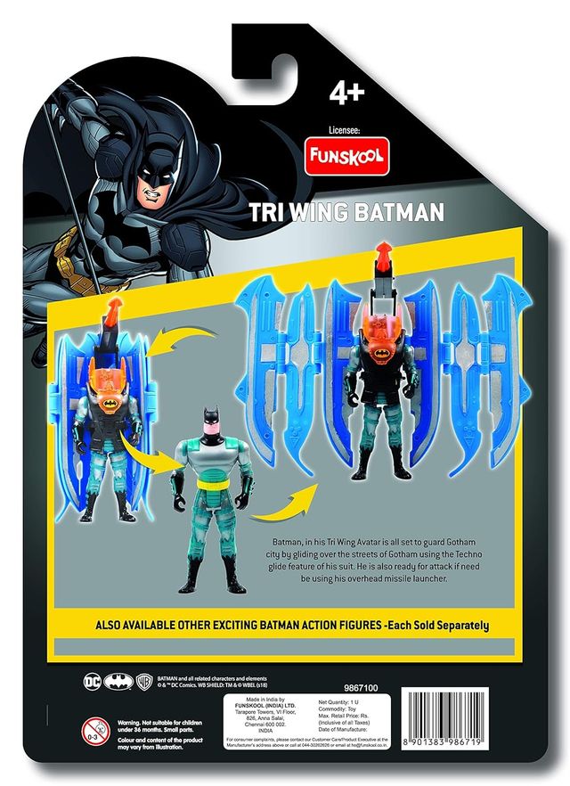 Warner Bro.Action Figures Tri-Wing Batman