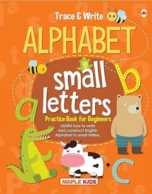 Alphabets Writing Book - Small Letters (Practice)