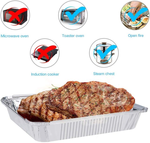 Vinay Trading Foil Container + Lid 750 ml