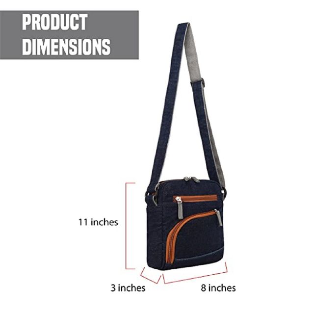 The Purani Jeans Denim Unisex Sling Bag