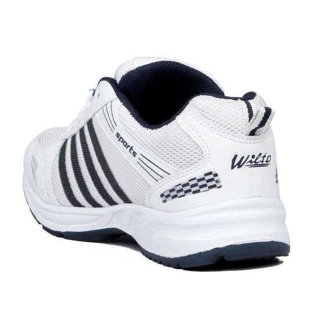 Asian Wndr-13 Men Sports Shoes | White-Navy | UK 7