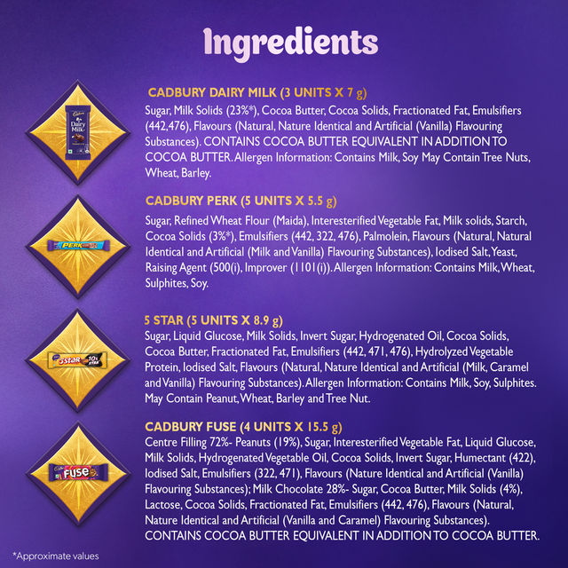 Cadbury Celebrations Premium Selections Assorted Chocolate Gift Pack