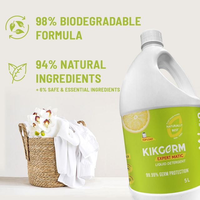 Kikgerm Expert Matic Top Load Detergent Liquid