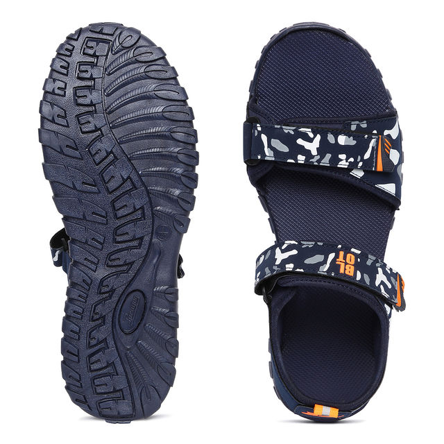 Paragon Blot Men's Sandals | Blue & Orange | UK 7