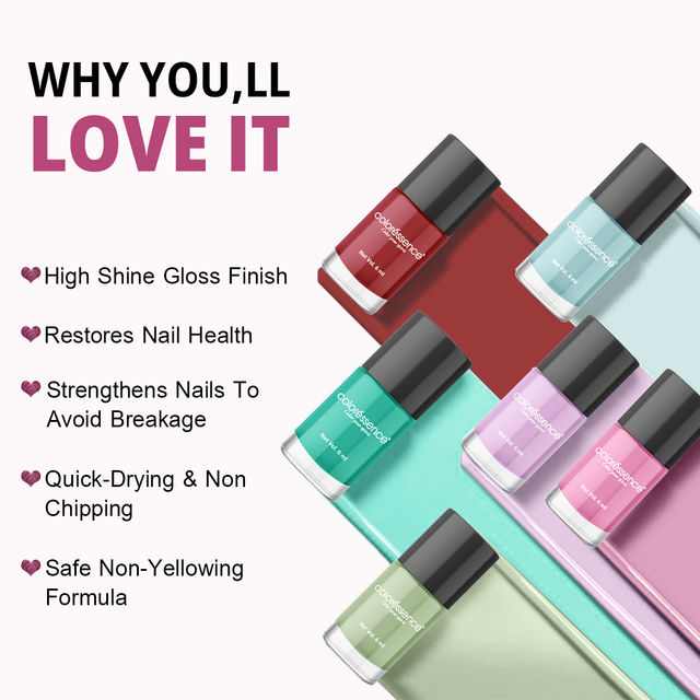 Coloressence Cute Coats Mini Nail Polish - Coral Charm