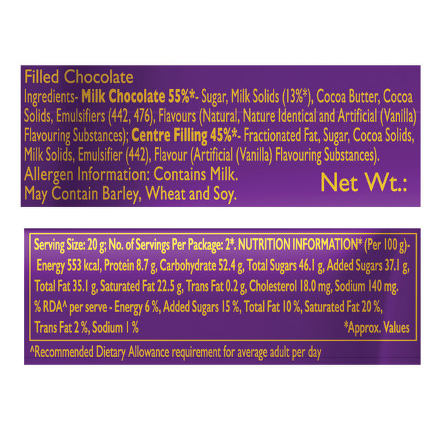 Cadbury Dairy Milk Silk Mousse Chocolate Bar - Pack of 2 Combo