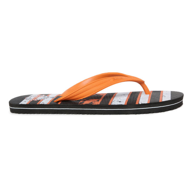 Paragon Men Lightweight & Waterproof Hawai Flip Flops | Orange | UK 7