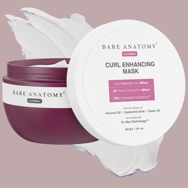 Bare Anatomy Curl Enhancing Hair Mask For Men & Women