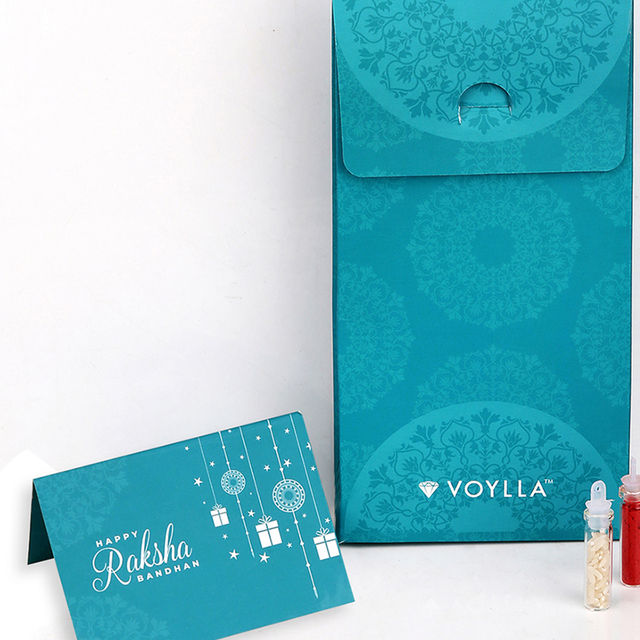 Voylla Swastik Bracelet Style Rakhi - Spiritual Charm