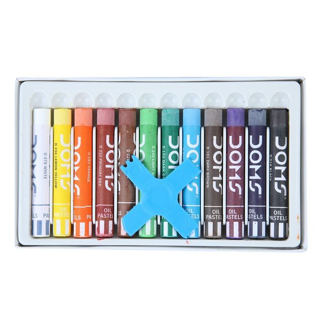 Doms Oil Pastel 12 Shades