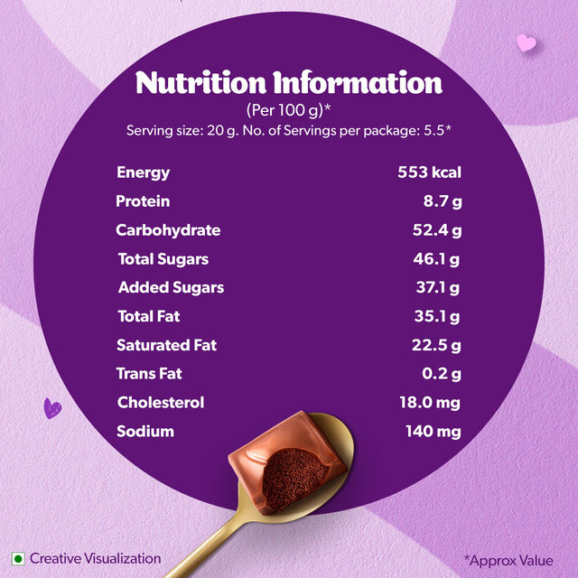 Cadbury Dairy Milk Silk Mousse Chocolate Bar, 116 g - Pack of 2