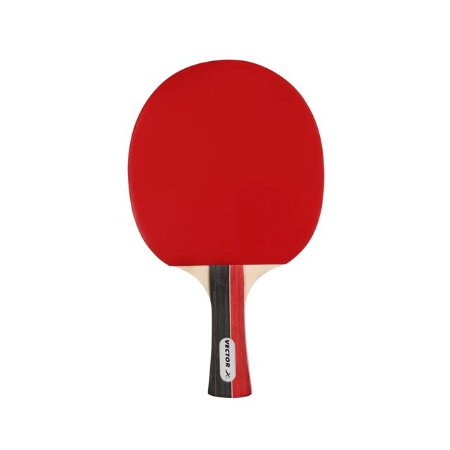 Vector X Bigwinn Table Tennis Racket | Black-Red