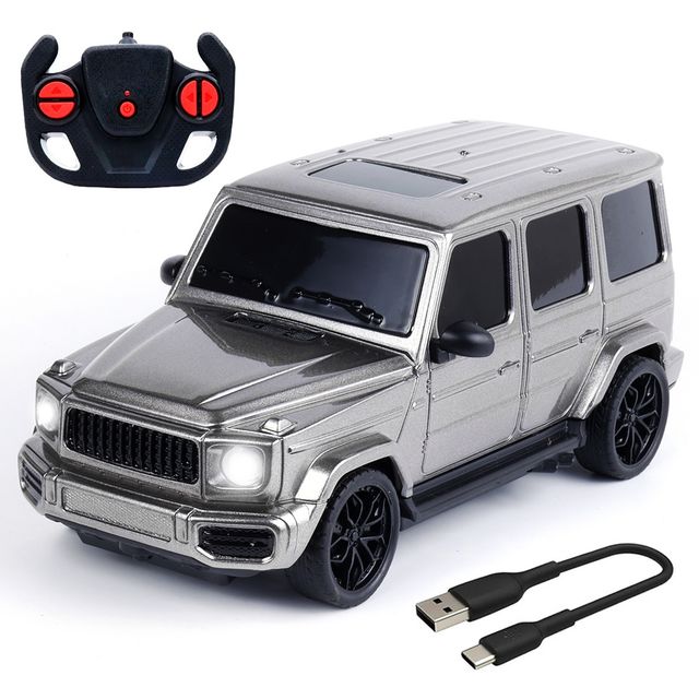 Wembley G Wagon RC Car High Speed Remote Control Car for Kids Rechargeable Car - Silver