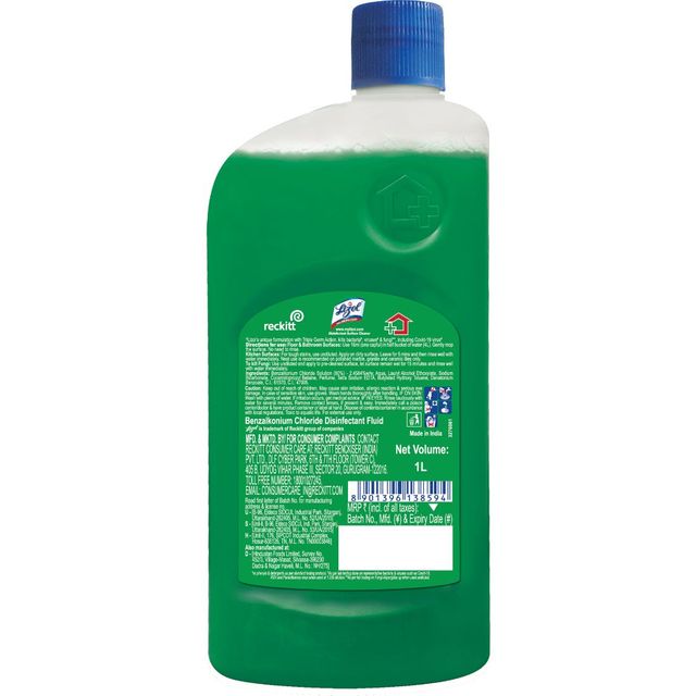Lizol Floor Cleaner Liquid - Jasmine Surface Cleaner 975 ml Combo