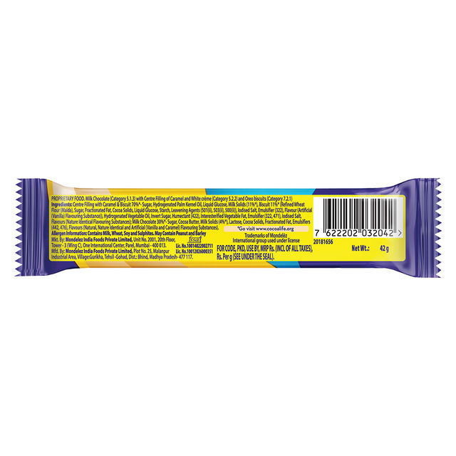 Cadbury 5 Star Oreo Filled Chocolate Bar