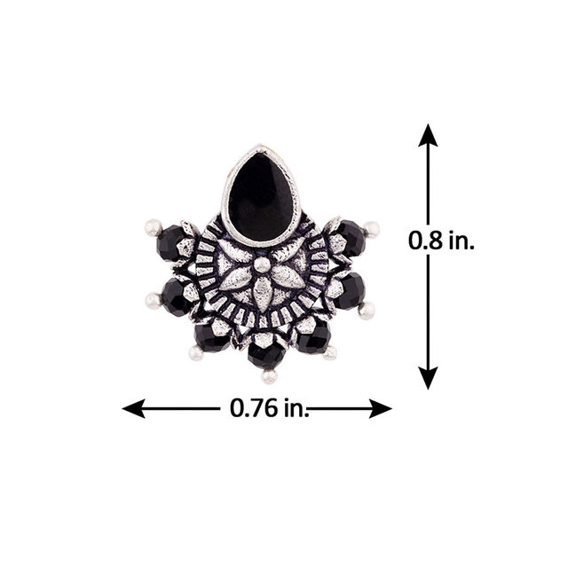Voylla Nayantara Petals Motif Stud Earrings