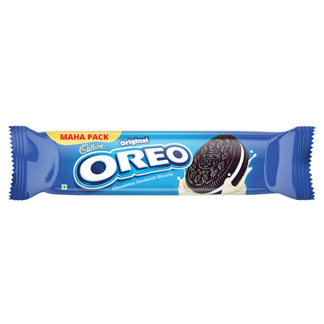 Cadbury Oreo Vanilla Flavour Crème Sandwich Biscuit Mega Family Pack