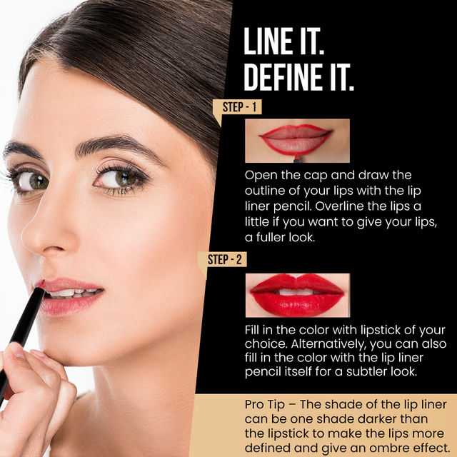 Coloressence Pout Perfect Lip Liner - Rust
