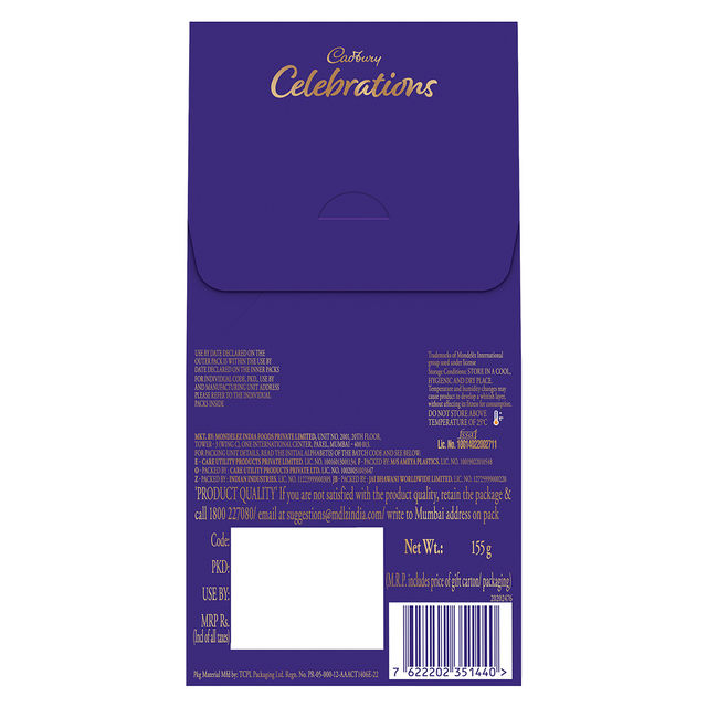 Cadbury Celebrations Premium Selections Assorted Chocolate Gift Pack