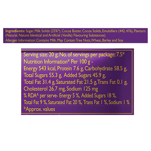 Cadbury Dairy Milk Silk Chocolate Bar, 150 g - Pack of 2