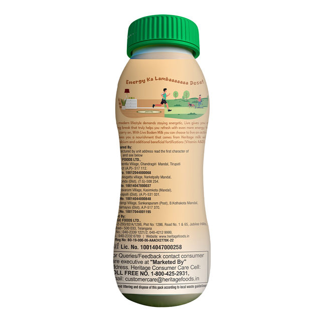 Heritage Livo Badam Flavoured Milk