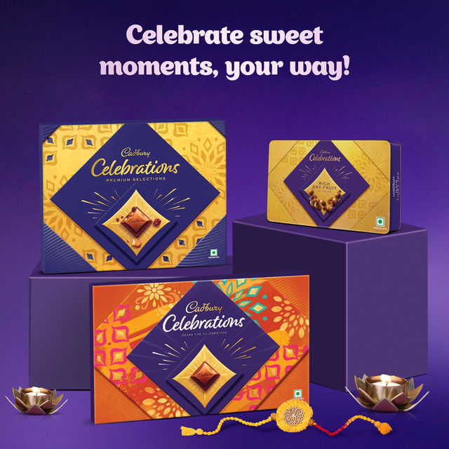 Cadbury Celebrations Assorted Chocolate Rakhi Gift Pack Combo