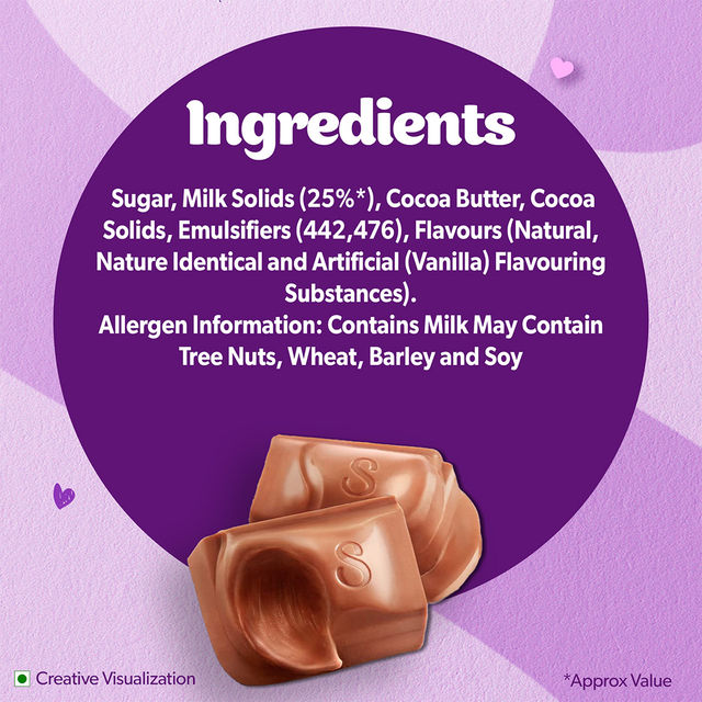 Cadbury Dairy Milk Silk Chocolate Bar, 64 g Combo