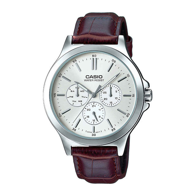 Casio Men's Enticer Analog White Dial Watch - Buy at ₹3795 Online
