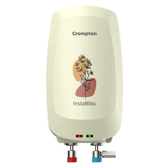 Crompton InstaBliss 3-L Instant Water Heater (Geyser) with Advanced 4 Level Safety (Ivory)
