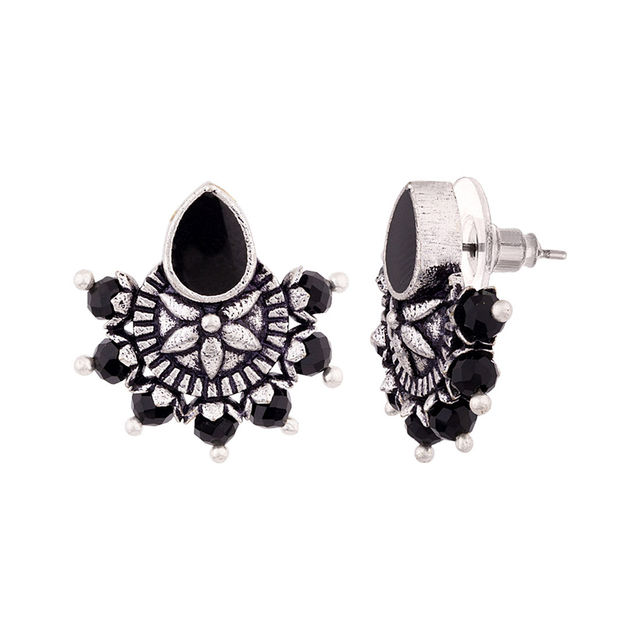 Voylla Nayantara Petals Motif Stud Earrings
