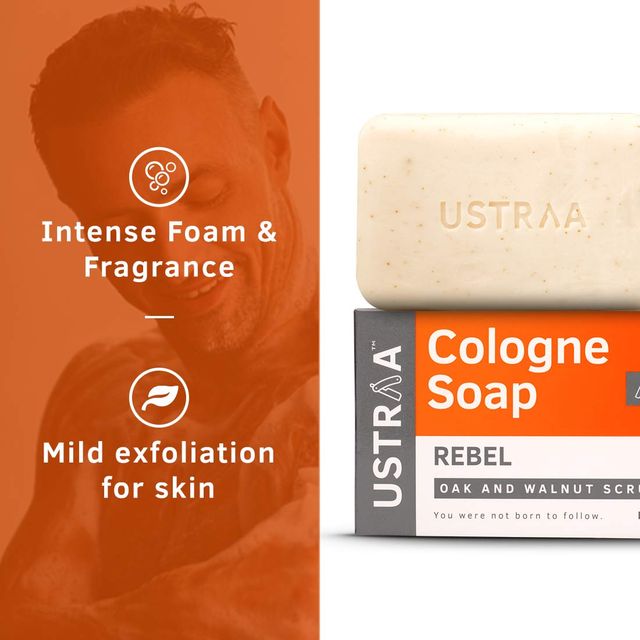 USTRAA Rebel - Cologne Soap with Oak & Walnut